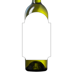 Design your own Wine Bottle Labels - White