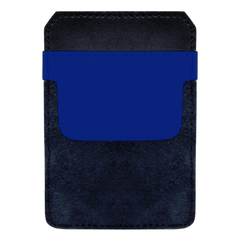 Small Customizable DekoPokit Leather Pocket Protector/Bottle Opener Holder - BLUE