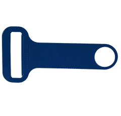 Screen Printed Colored Stainless Steel Hammerhead™ Opener - BLUE