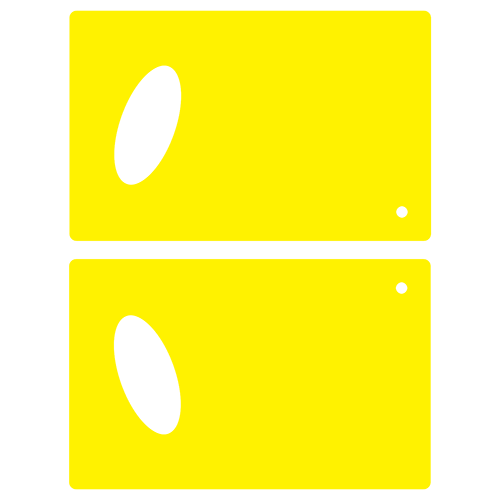 Kolorcoat™ Credit Card Opener - Yellow