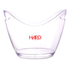 Premium Acrylic Ice & Bottle Bucket - Clear