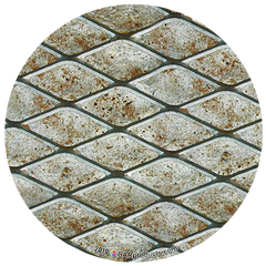 Kolorcoat™ Round Foam Coasters (4 Pack) - Chain Link
