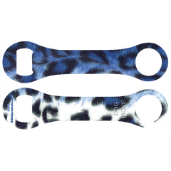 Blue Leopard Dog Bone Opener