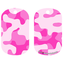Kolorcoat™ Dog Tag - Pink Camo