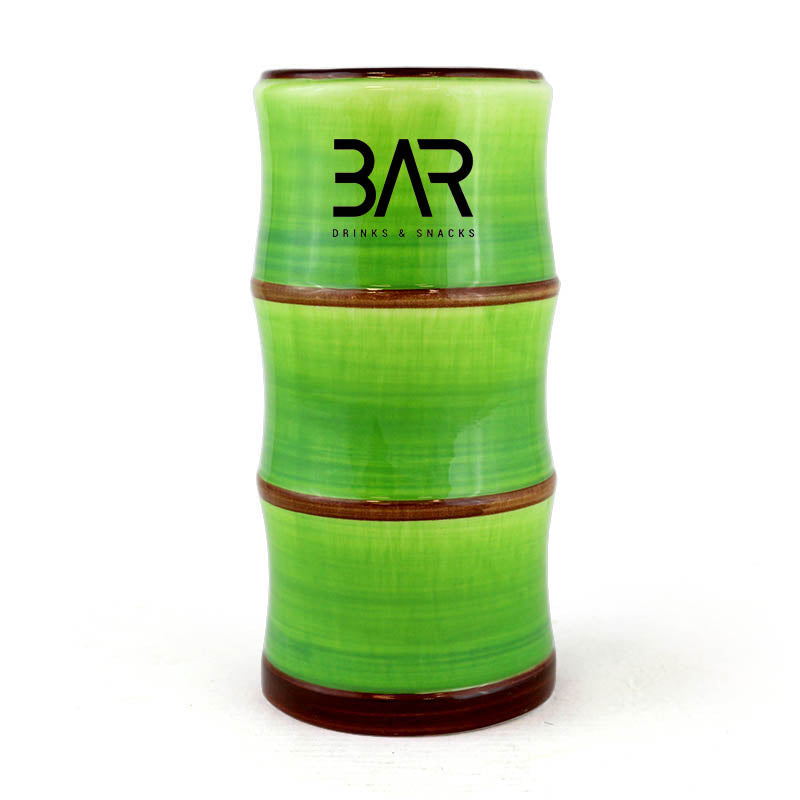 IMPRINTED BarConic ® Tiki Mug - Bamboo Stalk - 14 ounce