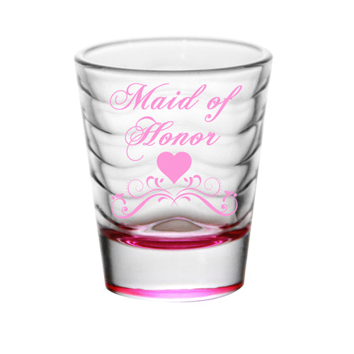 Bride Wedding Shot Glass/Shot Glasses - 1.75 ounce