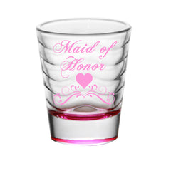 Bride Wedding Shot Glass/Shot Glasses - 1.75 ounce