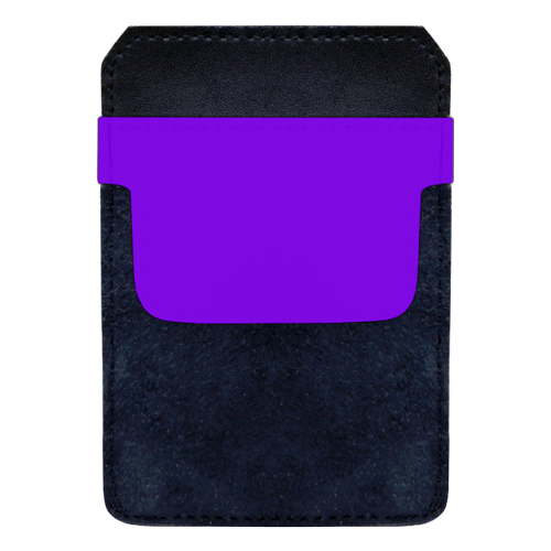 Small Customizable DekoPokit Leather Pocket Protector/Bottle Opener Holder - PURPLE