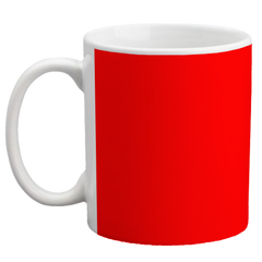 Custom Coffee Mug - Red - 11 ounce