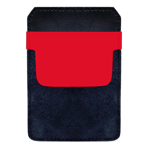 Small Customizable DekoPokit Leather Pocket Protector/Bottle Opener Holder - RED