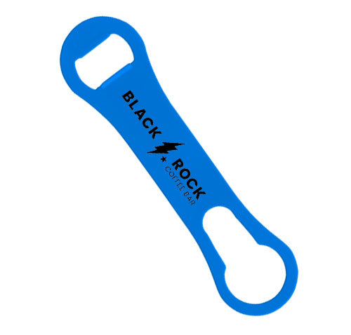 Screen Printed Colored Stainless Steel V-Rod® Opener - SLATE BLUE