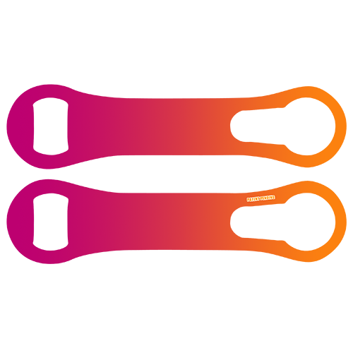 Pink to Orange Gradient  V-Rod® Opener 