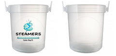 32 oz Plastic Rum Buckets with Custom Sticker