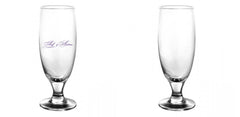 Custom 12 oz Footed BarConic® Beer/Cocktail Glass