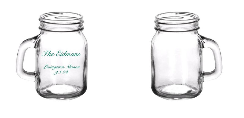 4.5 oz. Mini Mason Jars with Handle