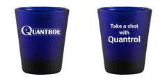 1.75oz Custom BarConic® Dark Blue Frosted Shot Glass