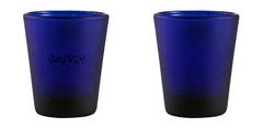 1.75oz Custom BarConic® Dark Blue Frosted Shot Glass