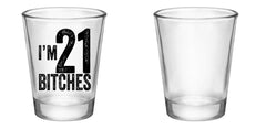 1.75 oz. Custom BarConic® Shot Glasses