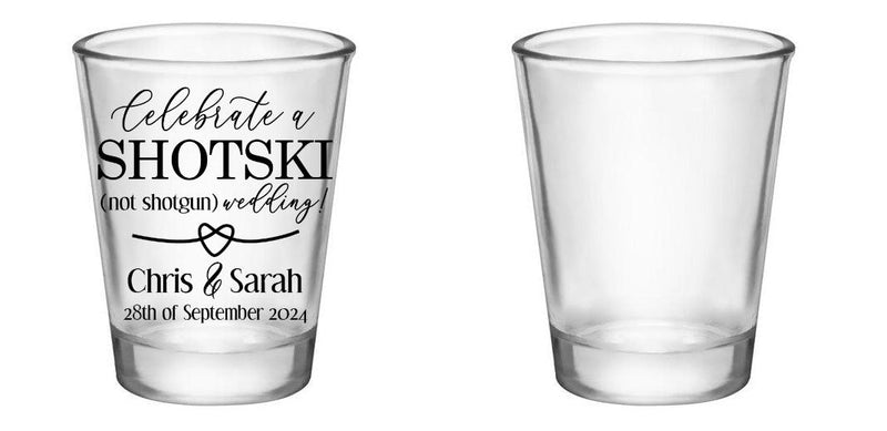 1.75 oz. Custom BarConic® Shot Glasses