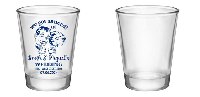 1.75 oz. Custom BarConic® Shot Glasses