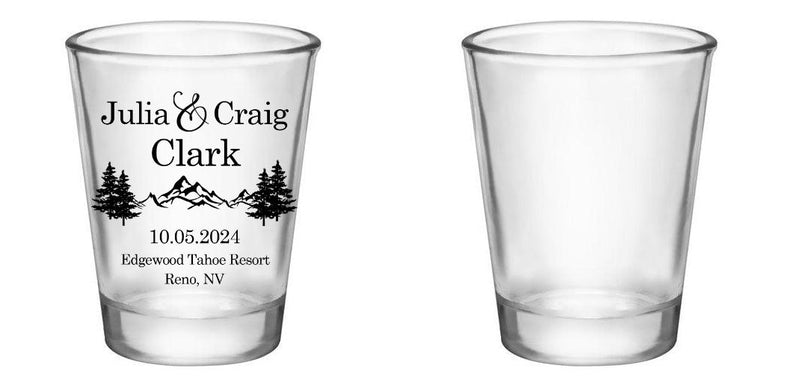 1.75 oz. Custom BarConic® Shot Glasses