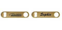 Screen Printed Colored Stainless Steel Speed Opener - GOLD