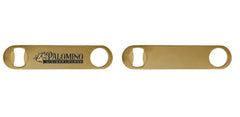 Screen Printed Colored Stainless Steel Speed Opener - GOLD