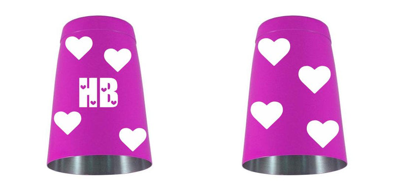 Powder Coated 16oz Weighted Cocktail Shaker - Neon Pink