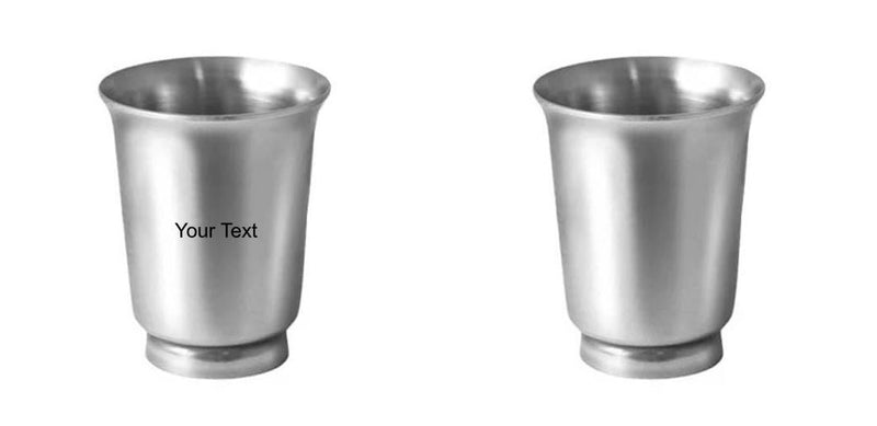 IMPRINTED Shot Cups - Stainless Steel