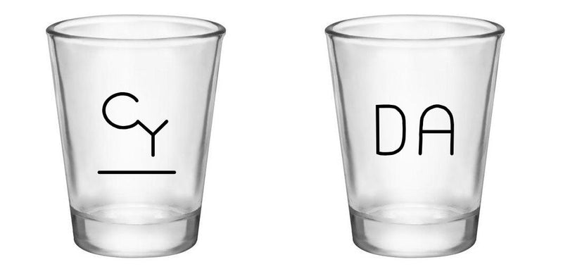 1.75 oz. Custom BarConic® Shot Glasses