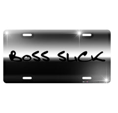 Custom License Plate - Chrome