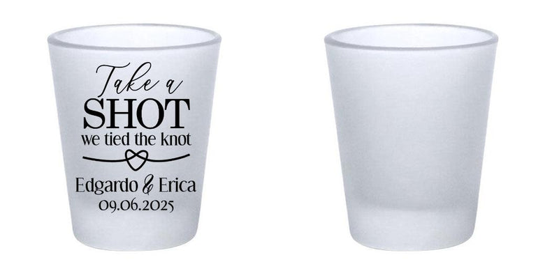 1.75oz Custom BarConic® Frosted Shot Glass