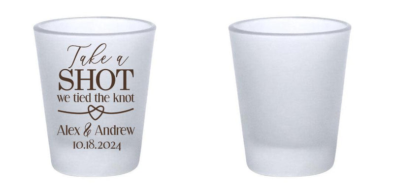 1.75oz Custom BarConic® Frosted Shot Glass