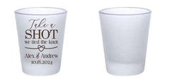 1.75oz Custom BarConic® Frosted Shot Glass