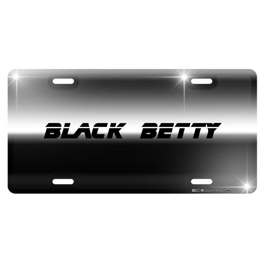 Custom License Plate - Chrome