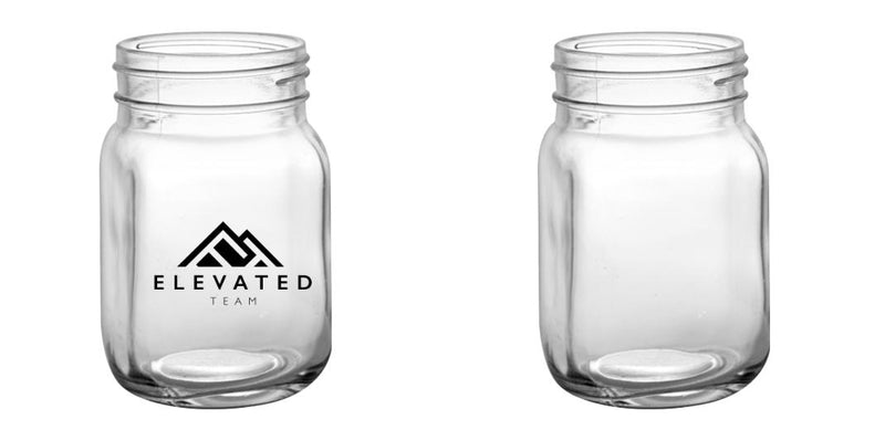 12oz BarConic® Mason Jar Mug with No Handle