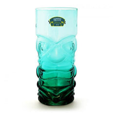 IMPRINTED BarConic® Tiki Glass - Teal - 15 ounce