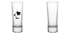 2oz Custom BarConic® Tall Shot Glasses - Clear