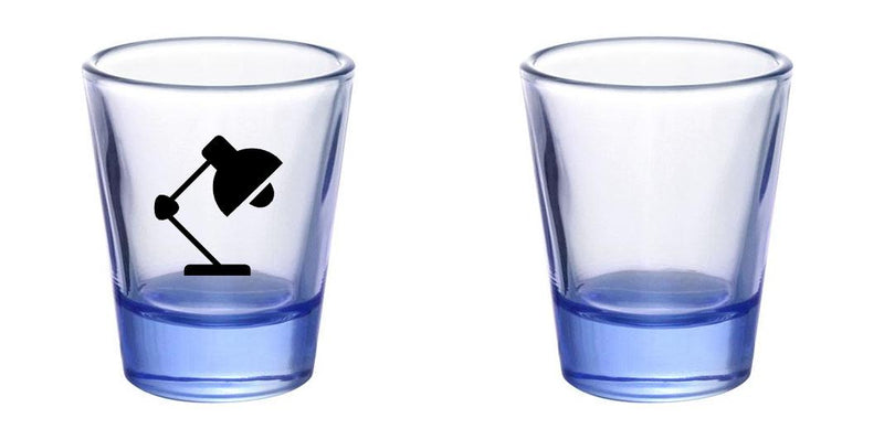 1.5oz Custom BarConic® Light Blue Shot Glass