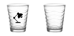 1.75oz Wave BarConic™ Shot Glass - CLEAR