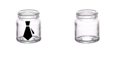 2 oz. Custom BarConic® Mini Mason Jar Shot Glass