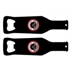 Kolorcoat™ Bottle Shaped Bottle Opener - Black