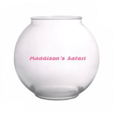 Custom Non-Handled Fishbowl Plastic cup - 46 Ounces