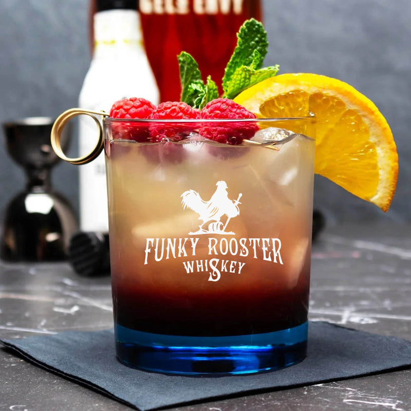 BarConic® 10 oz. Light Blue Rocks Glass