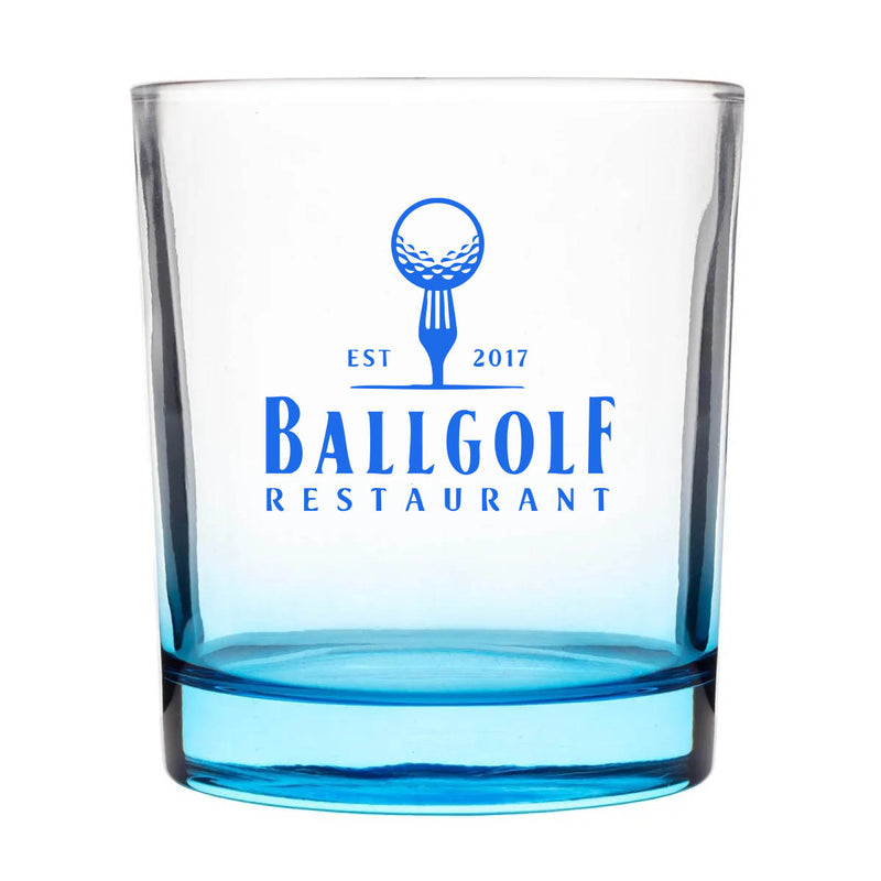 BarConic® 10 oz. Light Blue Rocks Glass