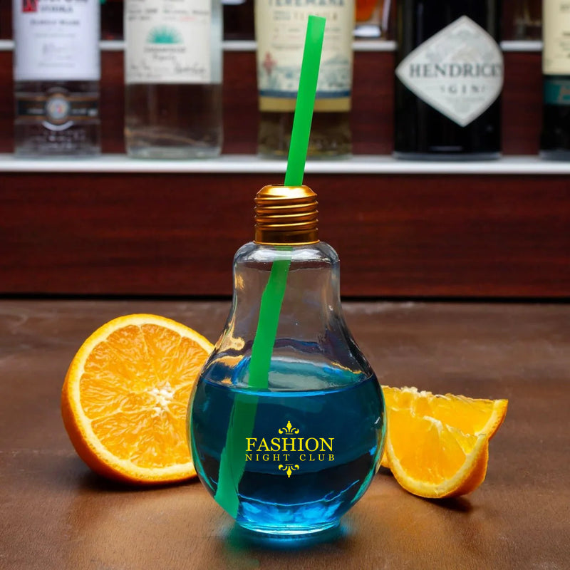 Imprinted Light Bulb Cocktail Glass- 10 ounces