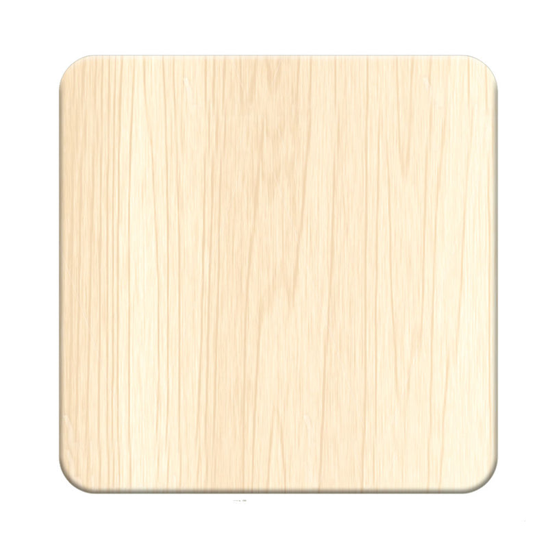 Square Wood Coasters (Set of 4) - 4 x 4 - PRINT ON DEMAND - Art Upload