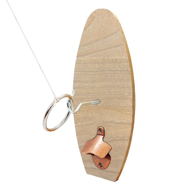 Custom Wooden Wall Mounted Surfboard Ring Toss Print On Demand