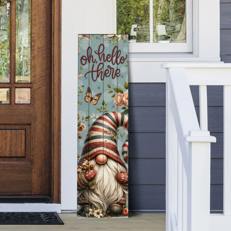 Vertical Wood Porch Sign - 10 x 36 - PRINT ON DEMAND - Art Upload