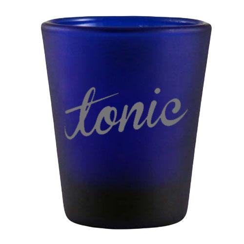 1.5oz -Dark Blue Frosted- BarConic® Shot Glass